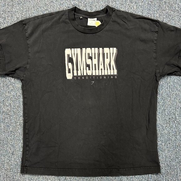 Gymshark Spellout T Shirt Sz L - Picture 1 of 7